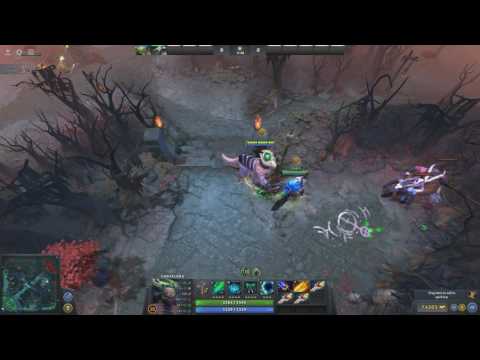 Underlord aghanim+Atrophy Aura