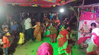কি নাচটাই না দিল। কালি মায়ের পুজা।#krishna #kali #hinduism