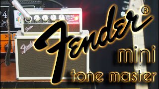Video thumbnail for Fender Mini Tone Master Amplifier by Guitar Learner