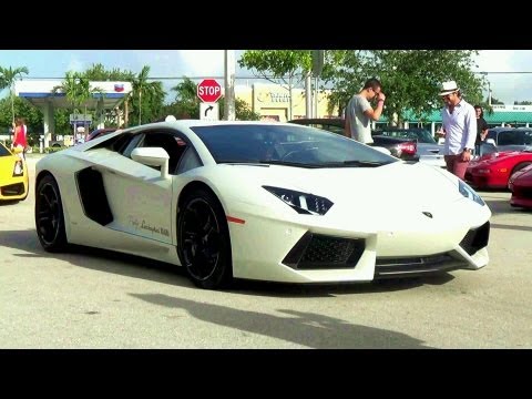Thumbnail for The World's best Supercars drive by. Lamborghini,Ferrari,McLaren Supercar Poker Run. Part 1 by Laraki