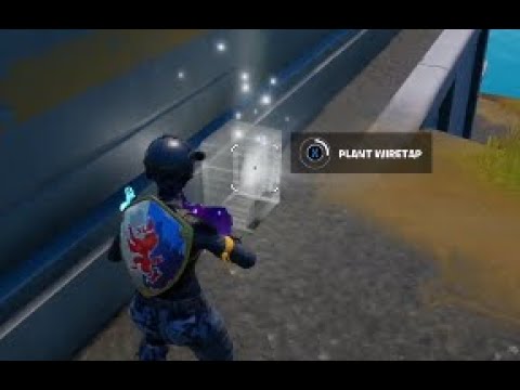 Plant Wiretaps To Monitor IO Communications LOCATIONS (Fortnite)