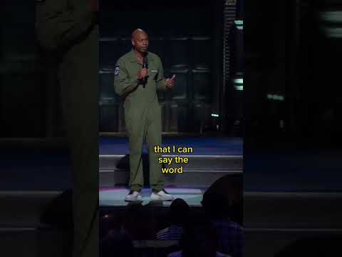 Dave Chappelle: I'm not a n*gger either 😁😆😄