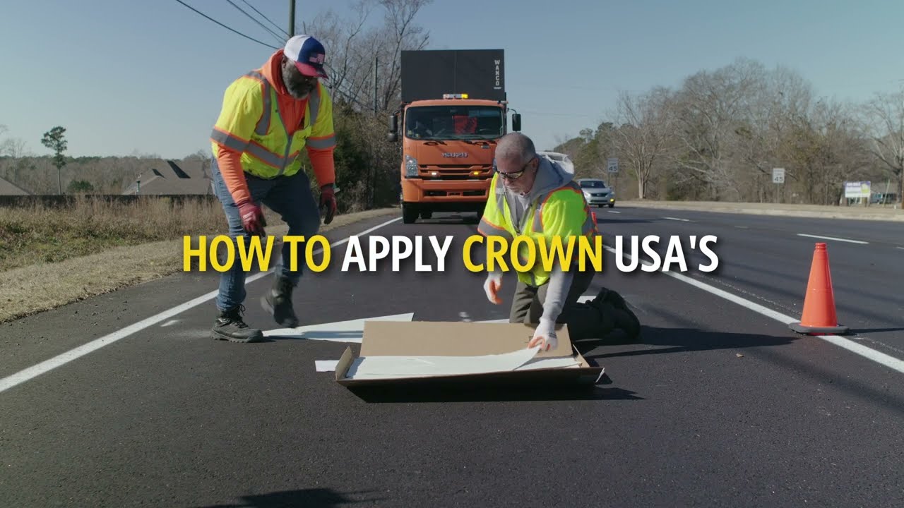 Tuff-Mark™ Preformed Thermoplastic Standard Application