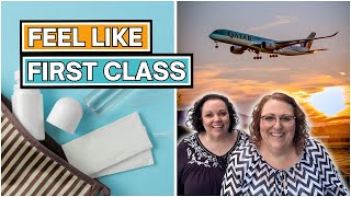 First Class Comfort: DIY Amenity Kit Hacks! 💼✈️