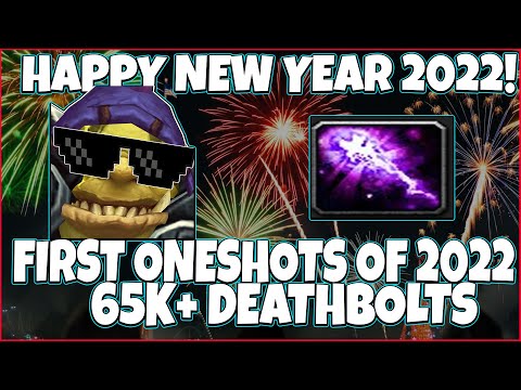 Happy New Year 2022 First Video Of 2022 Massive Deathbolts 65k+ ONESHOTS VIEWER  GAMES New Year EVE