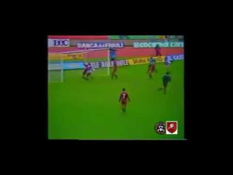 Udinese - Reggina 2-1 - Serie B 1990-91 - 12a giornata
