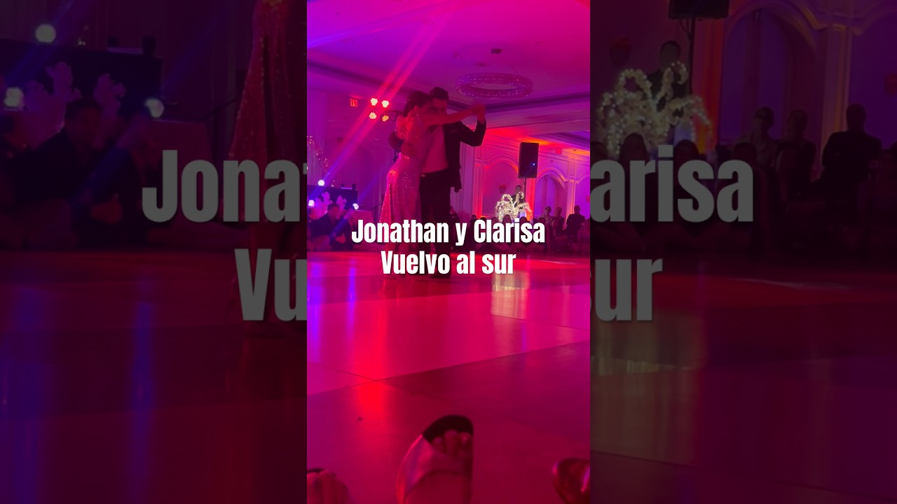 Video thumbnail for Jonathan Saavedra & Clarisa Aragón vuelvo al sur Mercedes Sosa | SoCal tango festival #アルゼンチンタンゴ #탱고