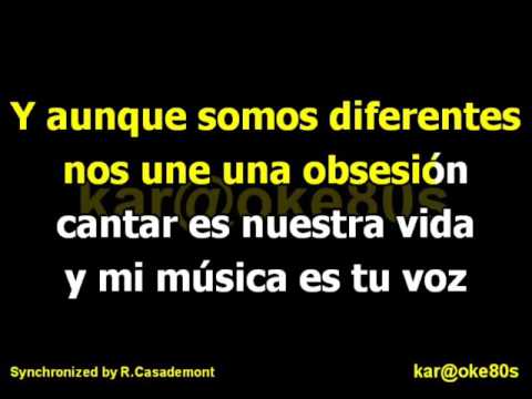 Mi Música es tu Voz / karaoke