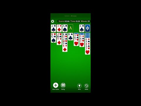 free Klondike solitaire card game for Android - gameplay. - YouTube