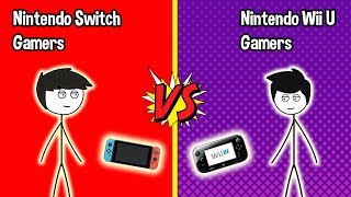 Nintendo Switch Gamers VS  Wii U Gamers
