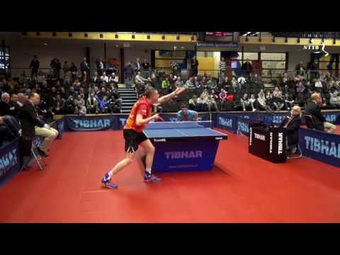 NK 2018 Heren enkelspel: Martijn de Vries - Jochem de Hoop