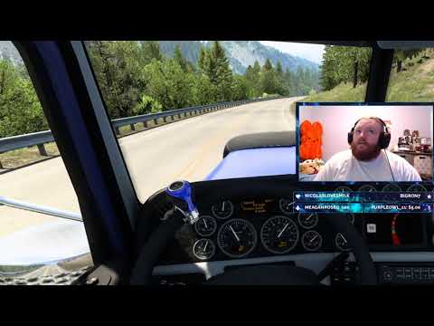 The beautiful trip to Olympia (Minus a few crashes :| ) | American Truck Simulator
