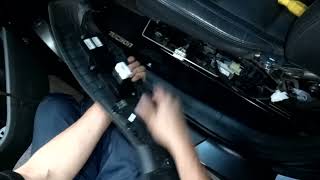 como desmontar comando elétrico do banco motorista Hiunday Tucson