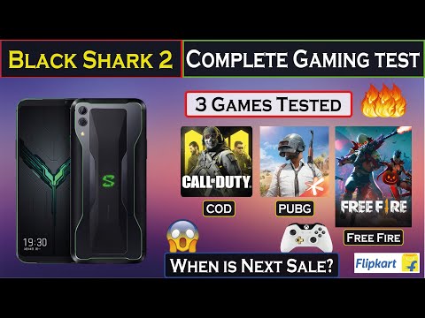 Black Shark 2 Gaming Review 🔥 PUBG, COD, Free Fire ⚡ Price Increased? | Best Gaming Phone in 2020?