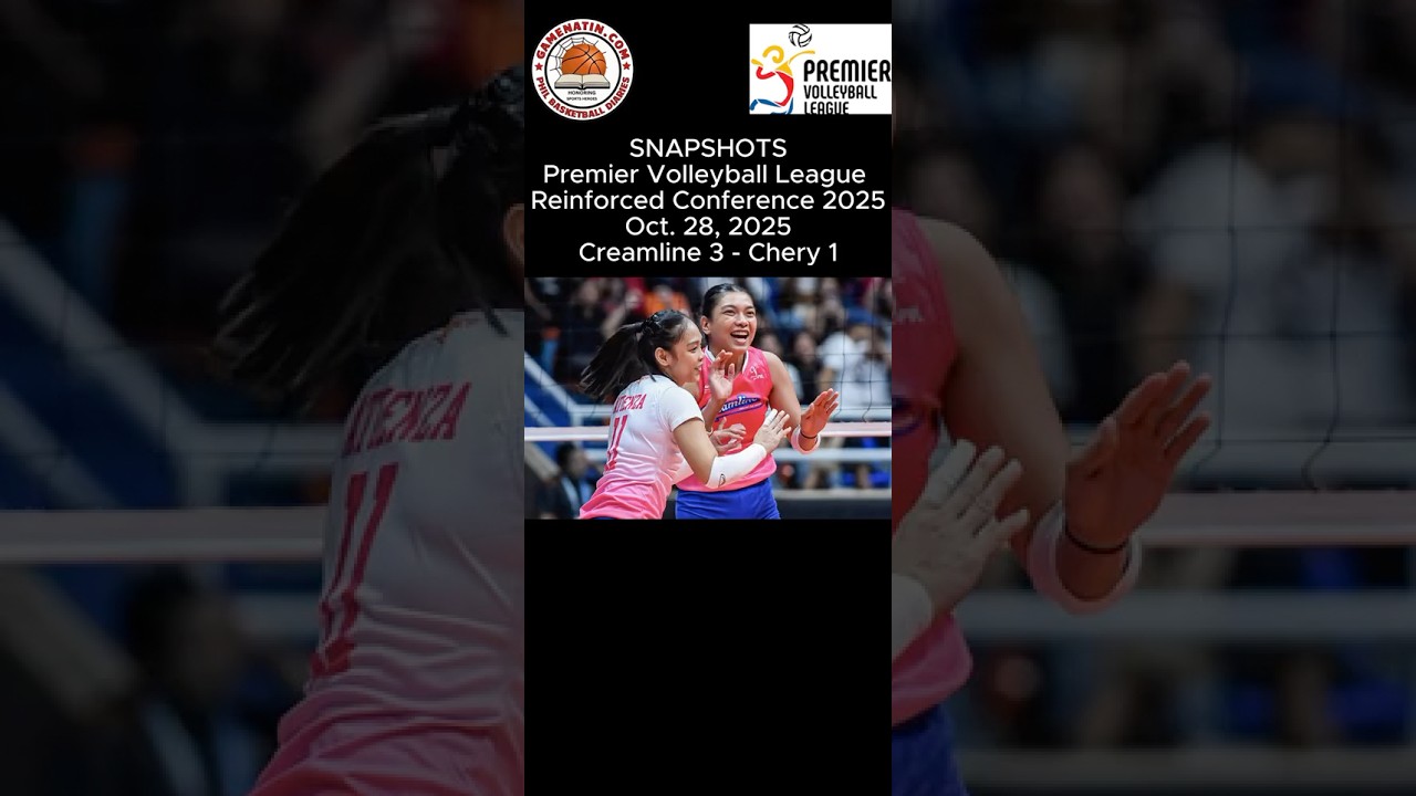 Snapshots: PVL Reinforced Conference - Creamline 3 - Chery Tiggo 1
