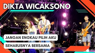 Download lagu Dikta Wicaksono live Single Fest seharusnya bersama mp3