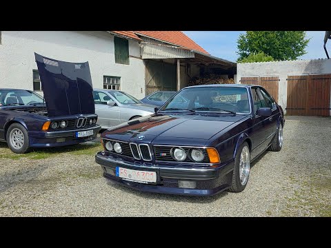 What you can do with a BMW 635 CSi E24, perfect turbo conversion and an original 635 CSi