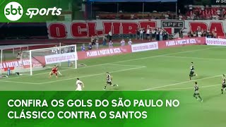 Confira os gols do São Paulo no clássico contra o Santos | SBT Sports (01/02/26)