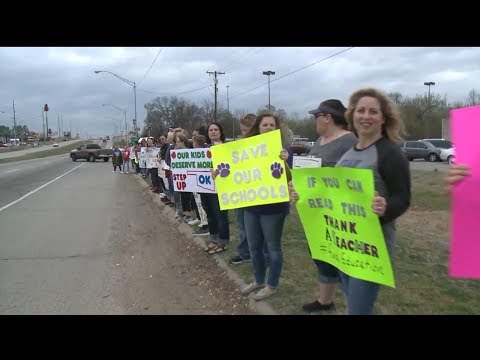 Teacher protests for better pay gains momentum across the country