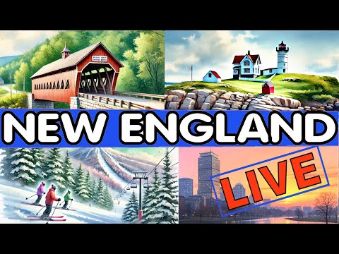 New England Summer is LIVE - Webcams, Weather, Music, Timelapse