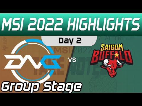 DFM vs SGB Highlights Day 2 MSI 2022 Group Stage DetonatioN FocusMe vs Saigon Buffalo by Onivia