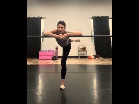 w/ Michelle Trabelsi #barreworkout #barre #vinyasa #barrefitness