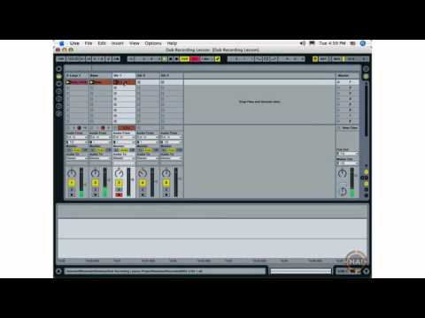 How to use Ableton | Chapter 04 - Recording and Editing | Part 9 - Audio Rec In The Arrangement View