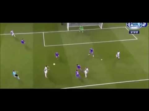 Gol  de Mario Mandžukić JUVENTUS 1   REAL MADRID 4