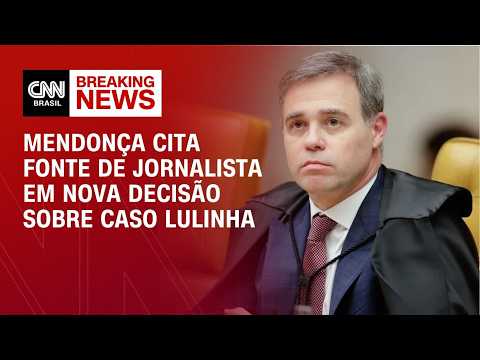 Mendonça manda indireta para STF em caso de fonte de jornalista | LIVE CNN