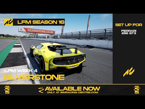ACC | Ferrari 296 GT3 | 1:56.725 at Silverstone | LFM S16 W4