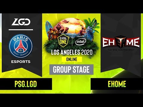 Dota2 - EHOME vs. PSG.LGD - Game 3 - Group Stage - CN - ESL One Los Angeles