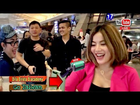 Kedatangan Dila Erista D’academy Di Taiwan