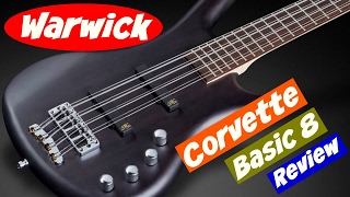 Video thumbnail for Warwick Corvette 8 string bass Namm 2017 by LMT