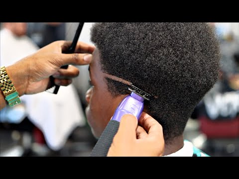 *FULL LENGTH 30min* HAIRCUT TUTORIAL: MID FADE HIGH TOP