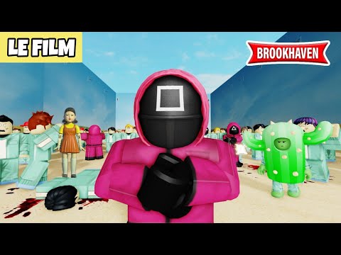 SQUID GAME'S SECRET ATTACK! (THE MOVIE) ROBLOX VERSION - BROOKHAVEN
