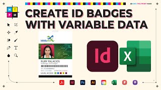 Stop Making ID Badges One by One! InDesign Data Merge Tutorial