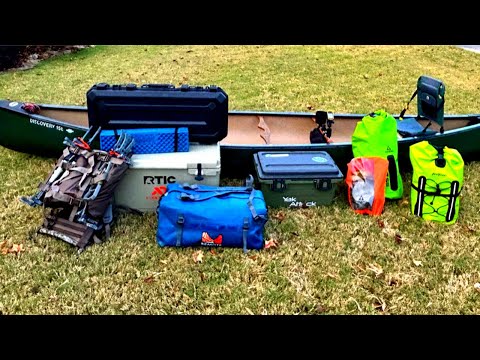 Canoe Camping Gear List / CANOE CAMPING 2024