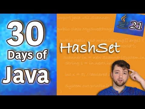 Hands-on Java - HashSet - Day 21