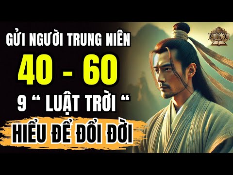 9 LUẬT TRỜI Âm Thầm Chi Phối Đời Người | NGƯỜI TRƯỞNG THÀNH Hiểu Sớm Sẽ Làm Chủ Được Vận Mệnh