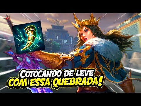 COTOCANDO DE LEVE COM ESSA QUEBRADA! - ⚡ Smite BR Conquista