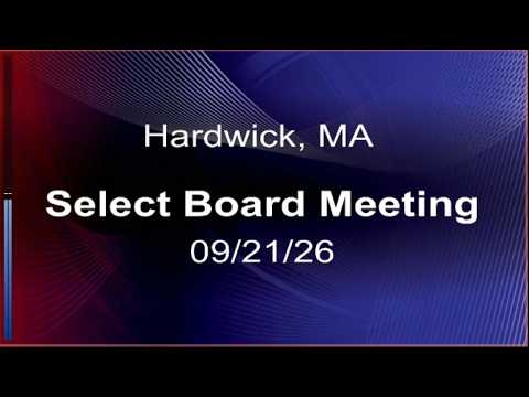 From the Select Board