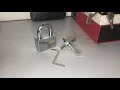 [42] Open Genuine Solex Padlock without key or breaking it