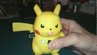 Circuit Bent Pikachu Talking Action Figure by freeform delusion