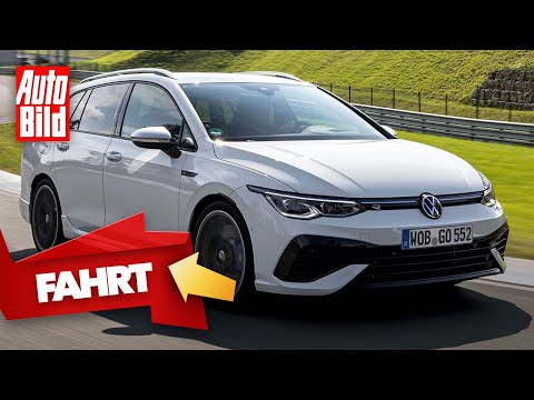 VW Golf 8 R Variant (2021) | Mit dem Golf R Variant auf der Piste | Test mit Guido Naumann