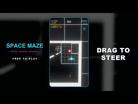 Space Maze: Neon Tunnel Runner video thumbnail