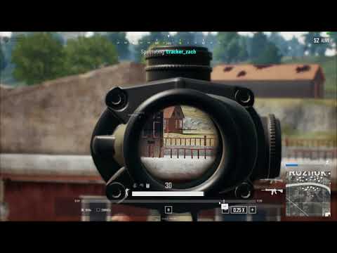PUBG 2 shots 2 kills M416 4x scope