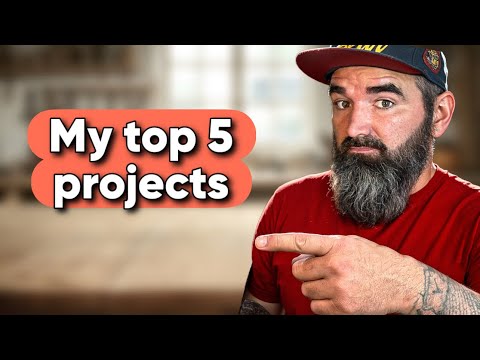Top 5 woodworking projects