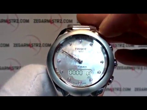 Tissot T-Touch Solar Lady Diamonds   T075.220.11.106.00   www.zegarmistrz.com