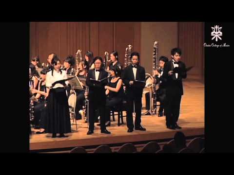 大阪音楽大学 【演奏会】クラリネットオーケストラ（2012年度）