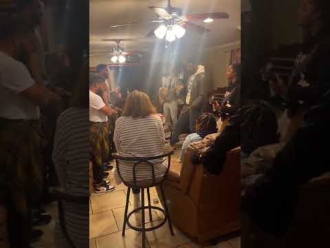 Family singing at Momo’s House after her passing|Facebook Live|The Grandkids